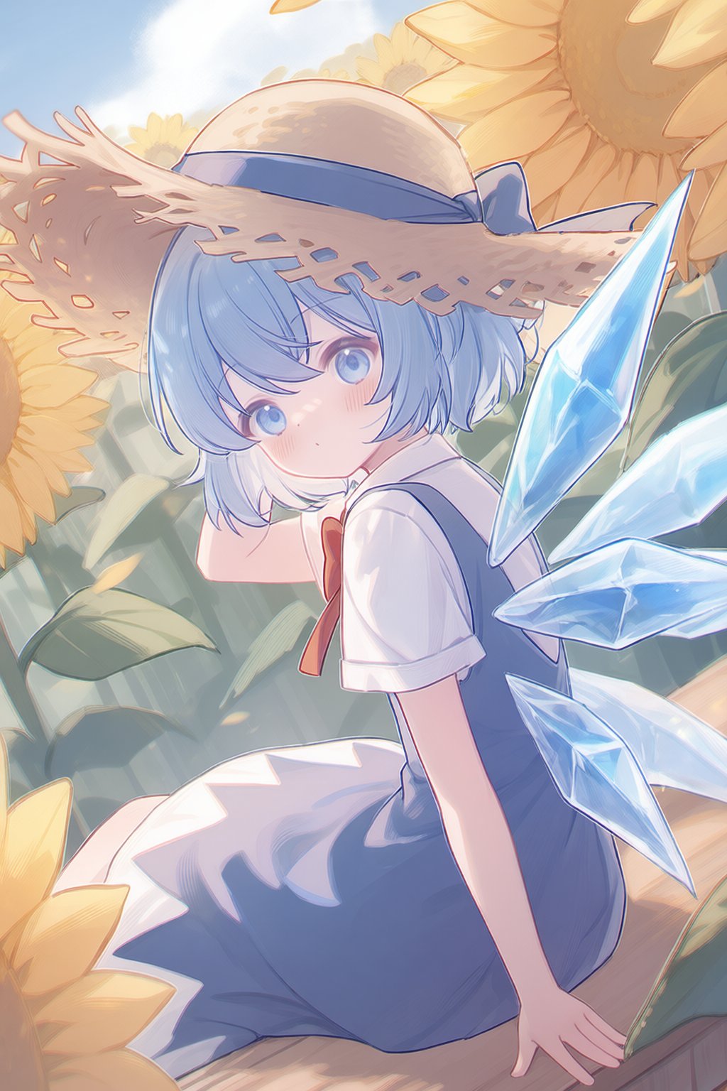 ikapiyosuke,  cirno,  1girl by 13ep on Tensor.Art