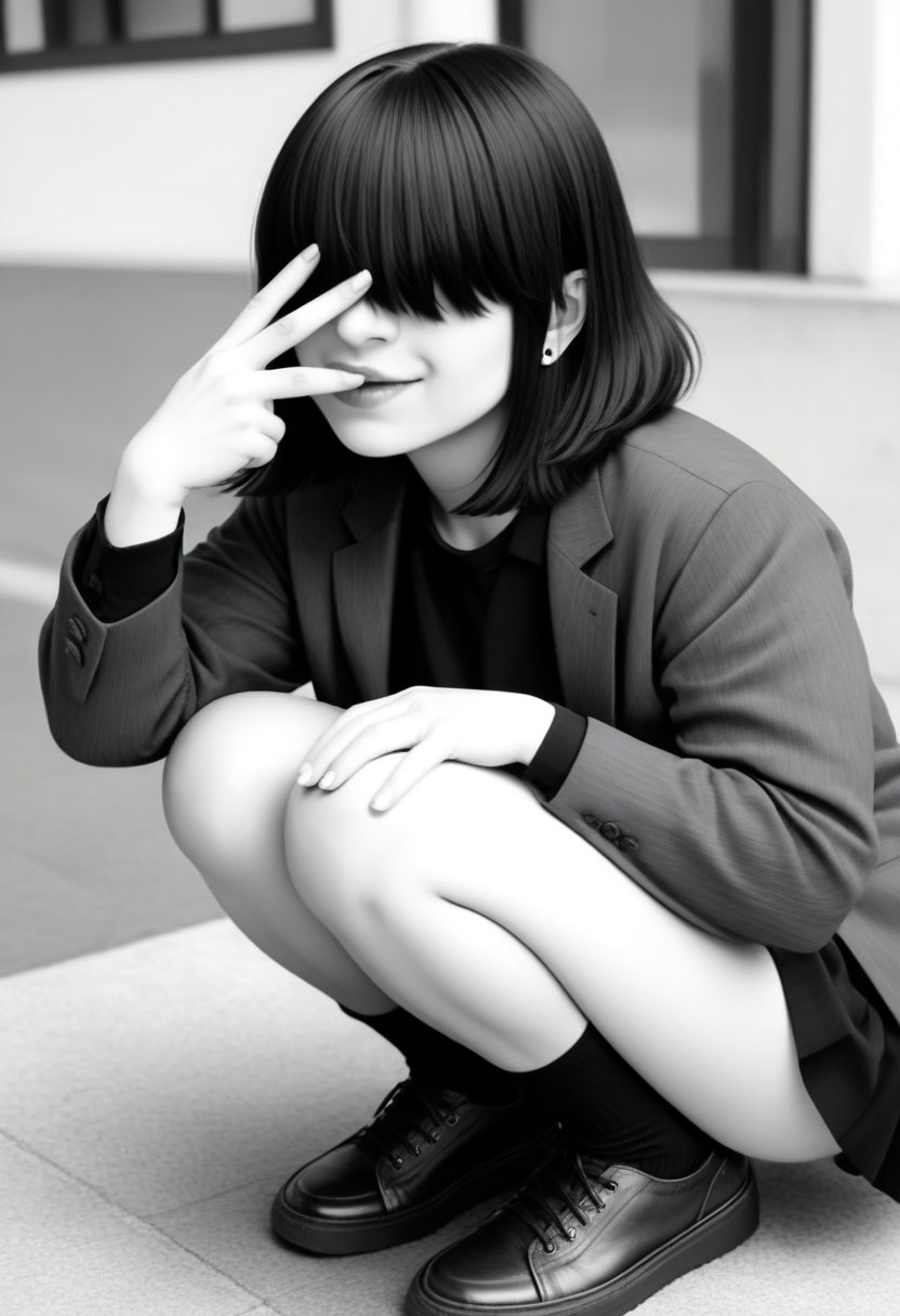 (monochrome),  ,  greyscale by Paradise on Tensor.Art