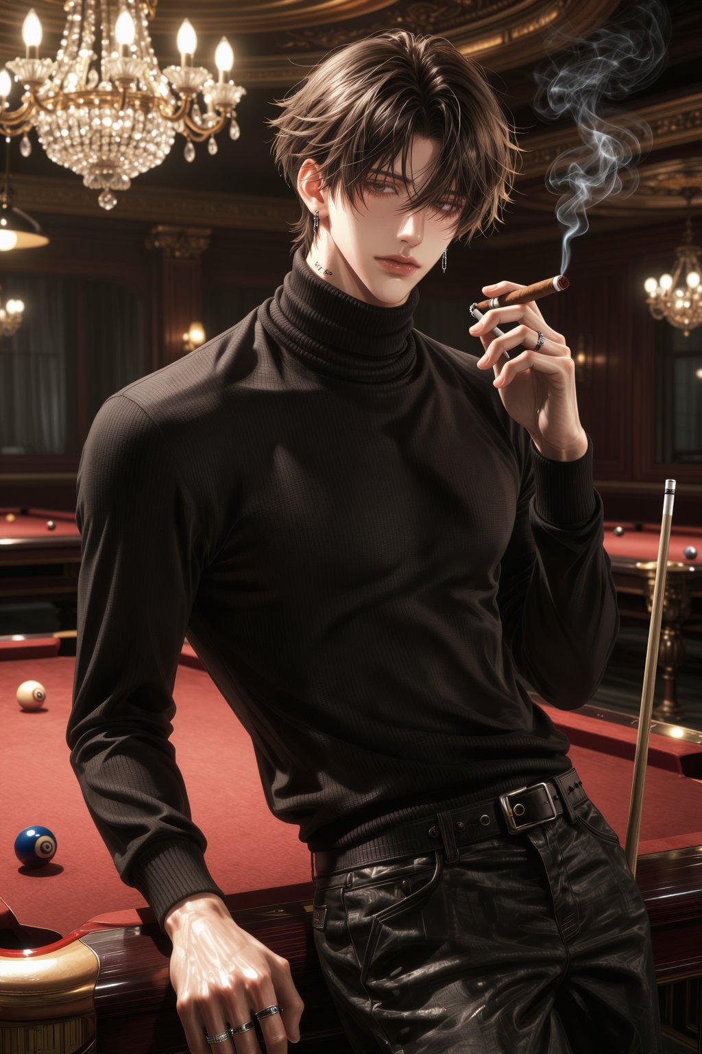 1boy,  solo,  sharp jawline by Seihiki on Tensor.Art