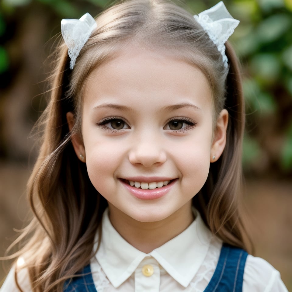A headshot image of a happy little girl by TheWorkshopGuy™ on Tensor.Art