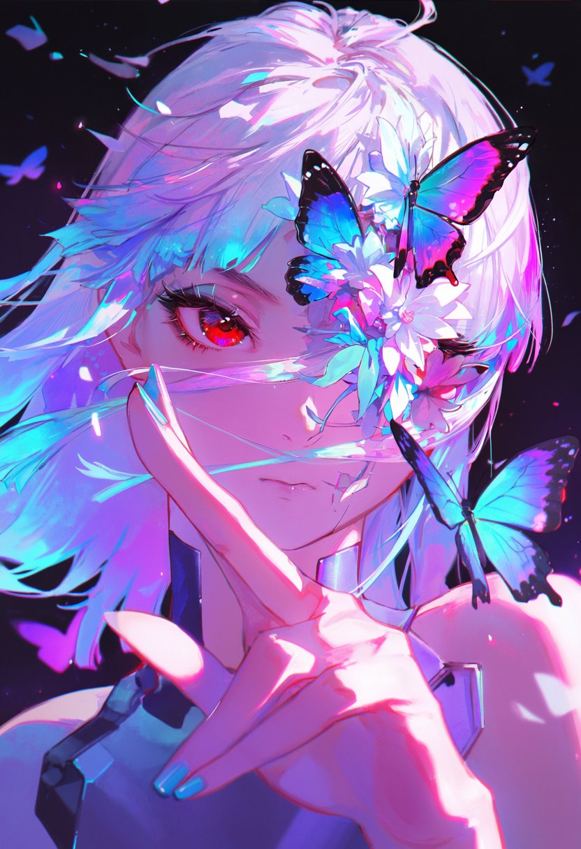 safe,  artist:lack,  A girl by Whyxeo on Tensor.Art