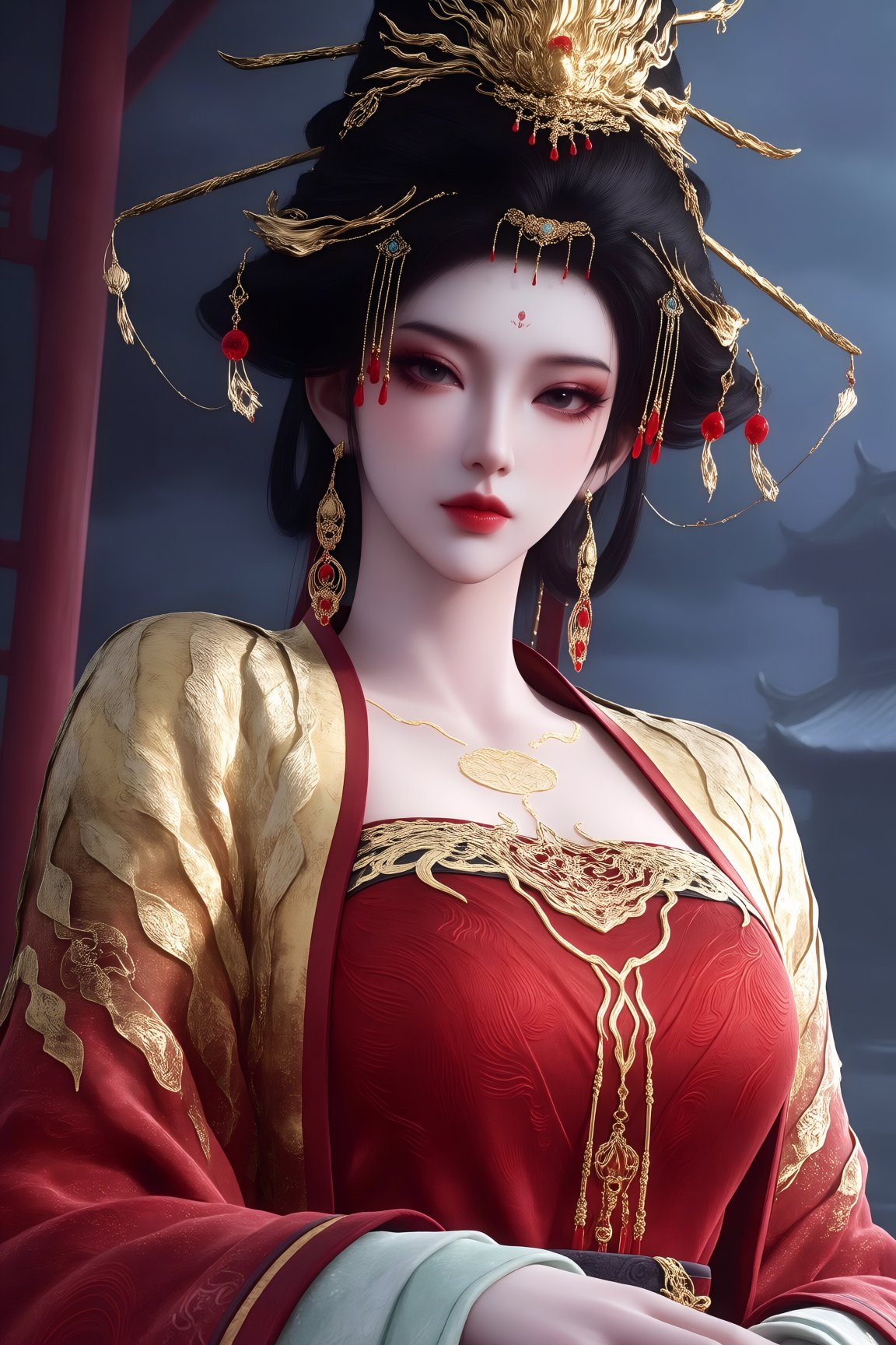 DY-huanghou,  1girl,  solo by 让AI更感性 on Tensor.Art