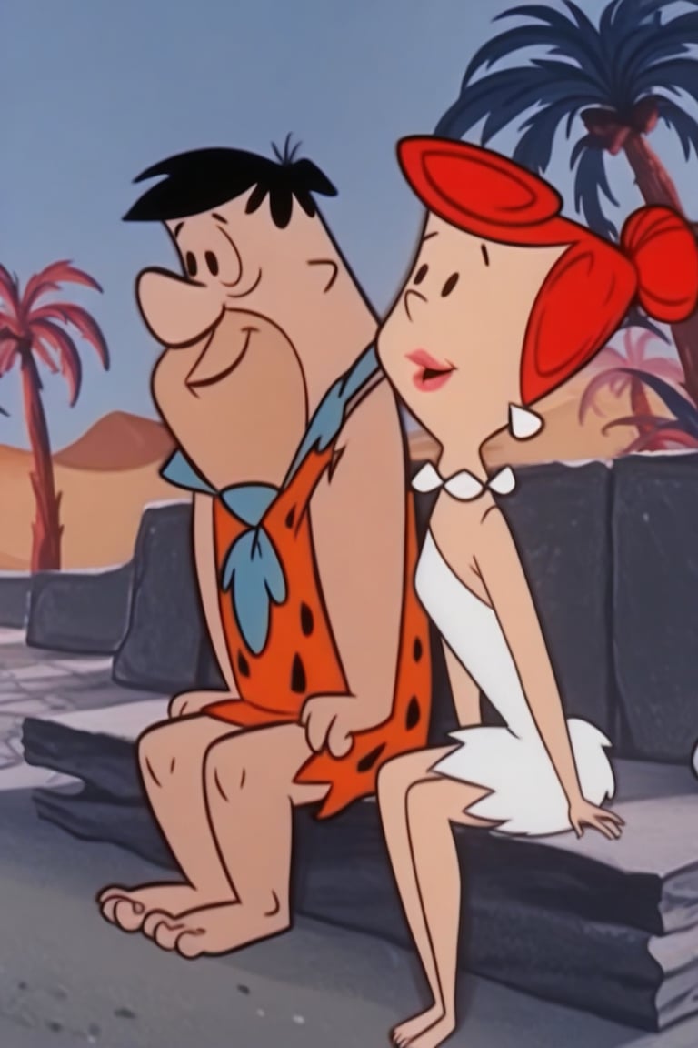 The Flinstones,  Fred Flintstone,  Wilma Flintstone by Oliver DR on Tensor.Art