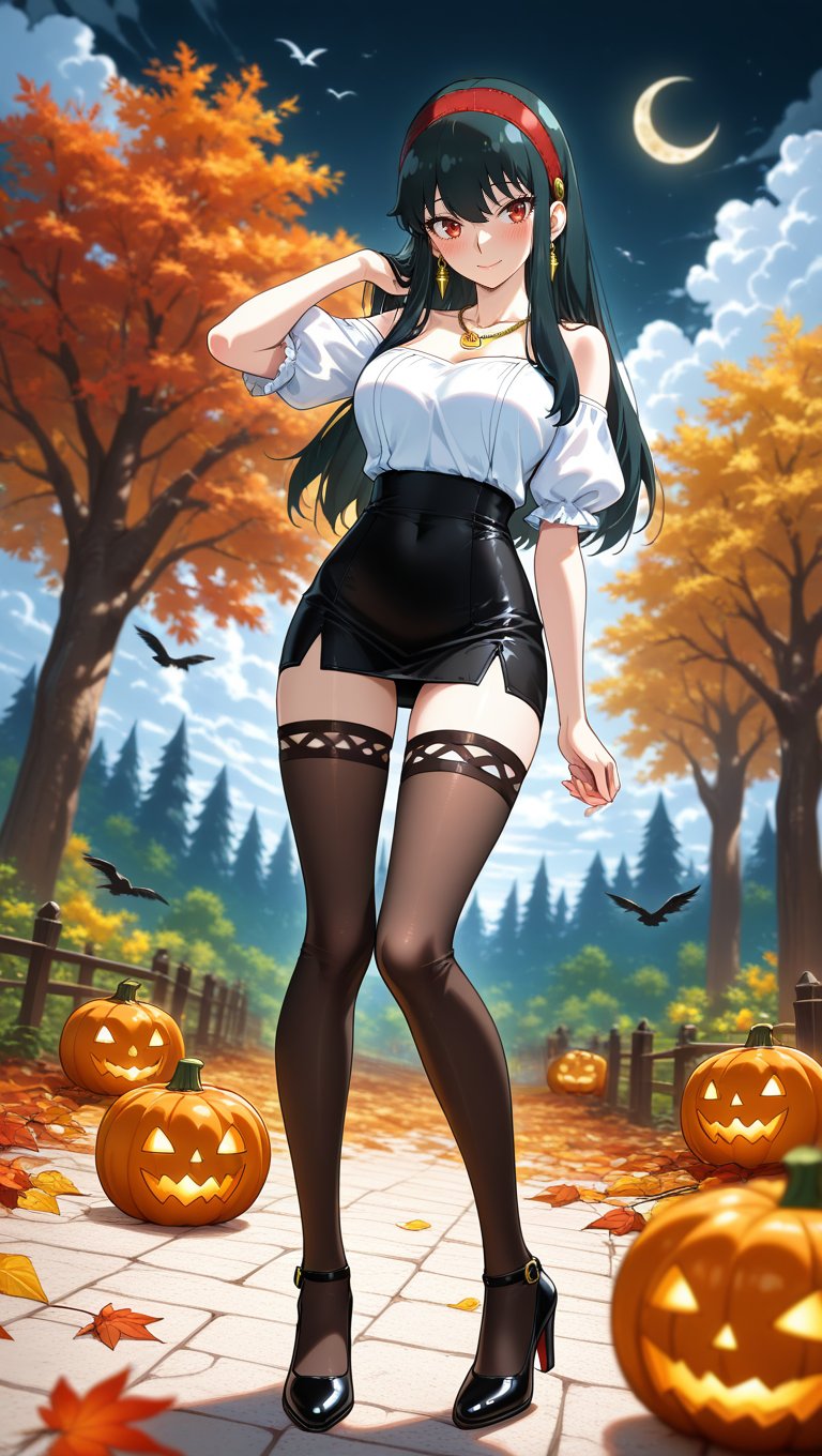 1girl,  yor briar from spy x family,  black hair by Moisesk380sv on Tensor.Art