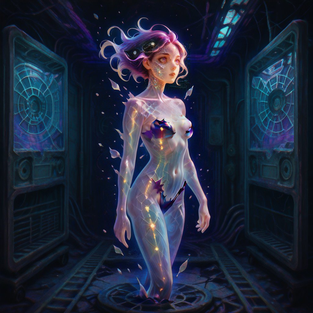 Quantum Fractal Expressionism,  Quantum Fractal Expressionism,  Quantum Fractal Expressionism by Wizardludas on Tensor.Art