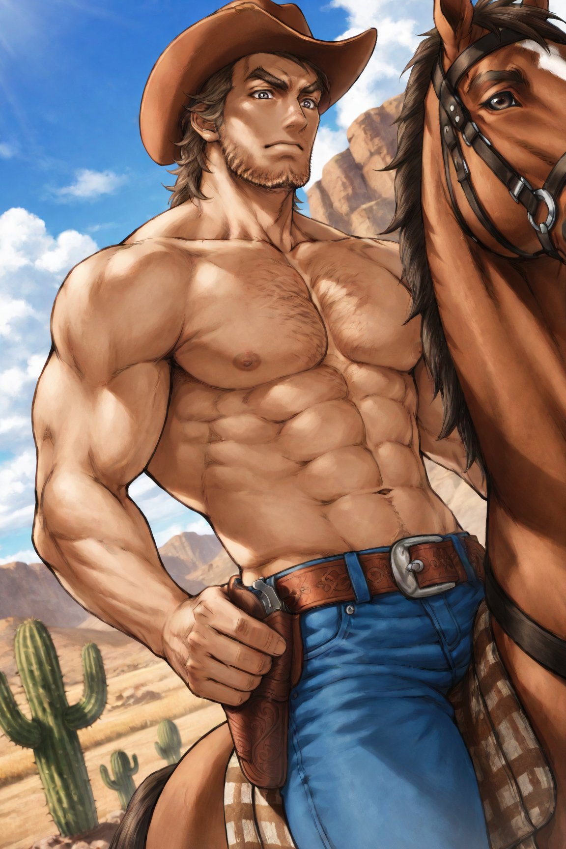 1boy,  BillyS3,  brown hair by Dowizar on Tensor.Art