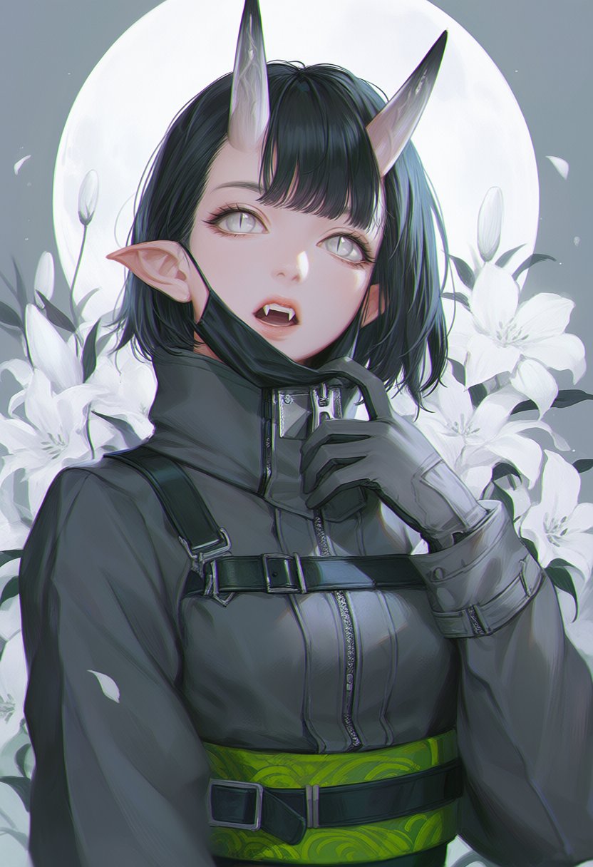 1girl,  solo,  gloves by MissFidonyo on Tensor.Art