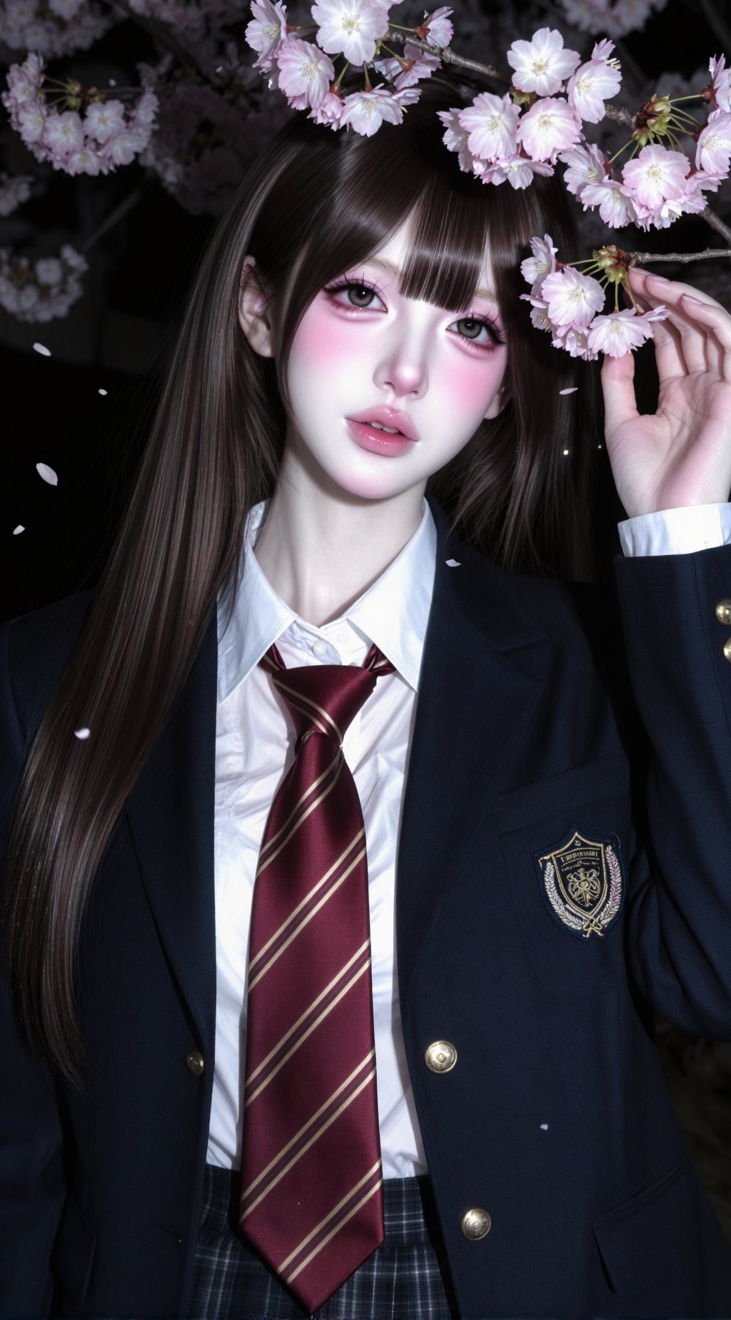 cinematic fantasy fashion portrait,  delicate doll-like facial features,  porcelain skin by nearme on Tensor.Art