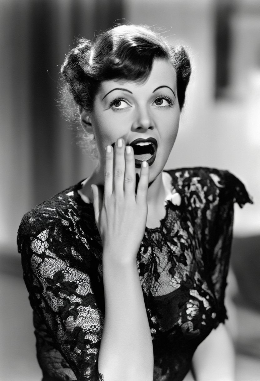 portrait of 1930s housewife,  gorgeous face,  petit by riiwa on Tensor.Art