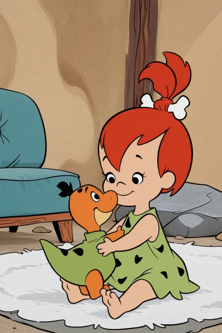 The Flinstones,  Pebbles Flintstone,  1girl by Oliver DR on Tensor.Art