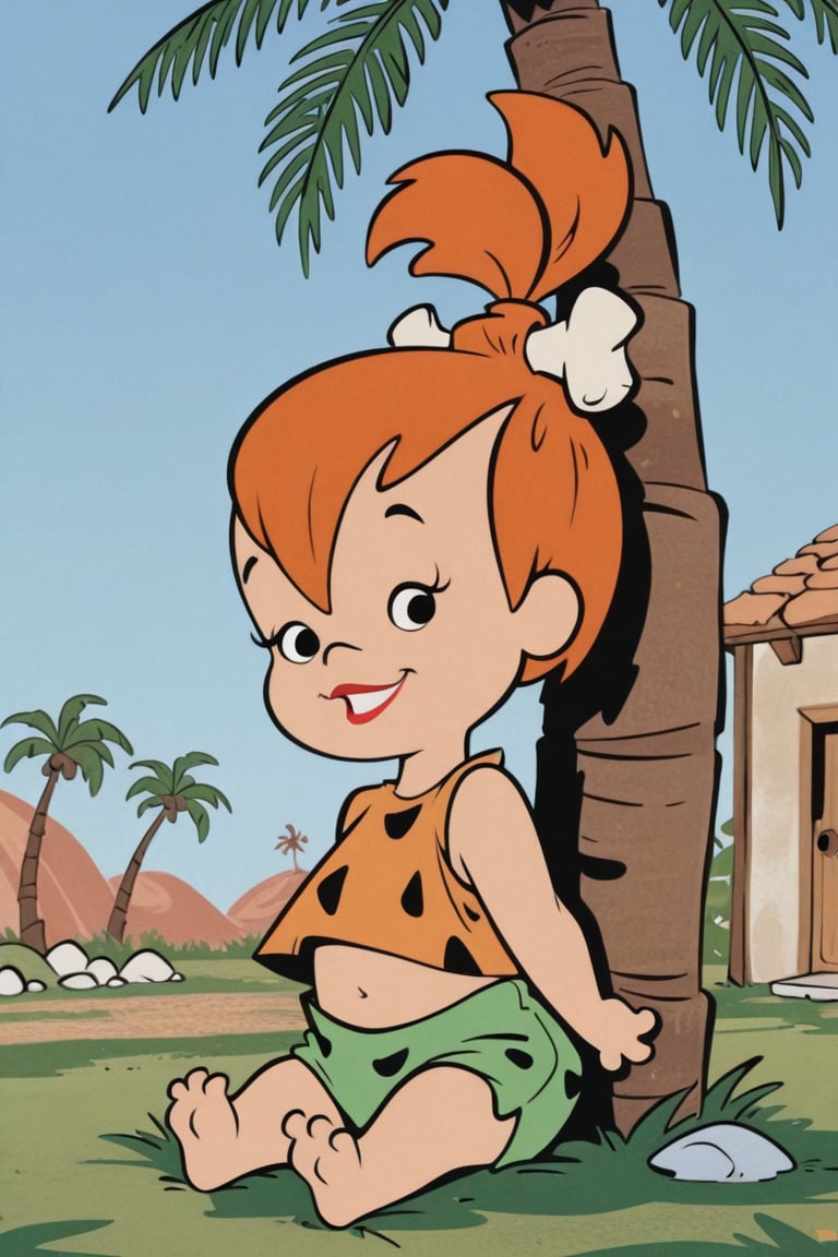 The Flinstones,  Pebbles Flintstone,  1girl by Oliver DR on Tensor.Art