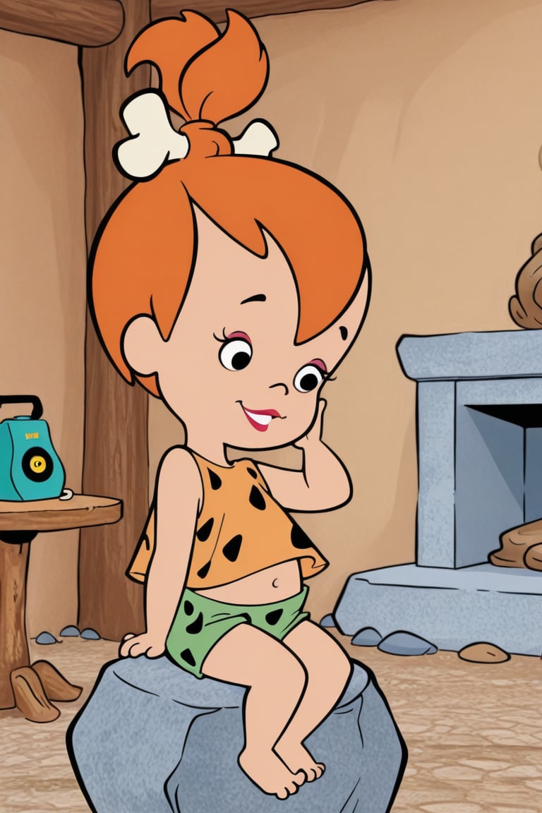 The Flinstones,  Pebbles Flintstone,  1girl by Oliver DR on Tensor.Art