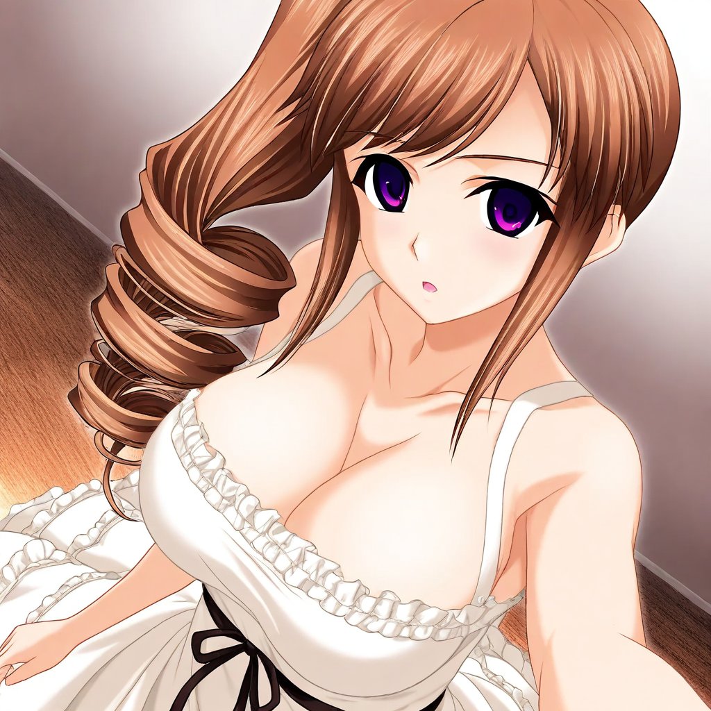brown hair,  long hair,  bangs by montblanc5 on Tensor.Art