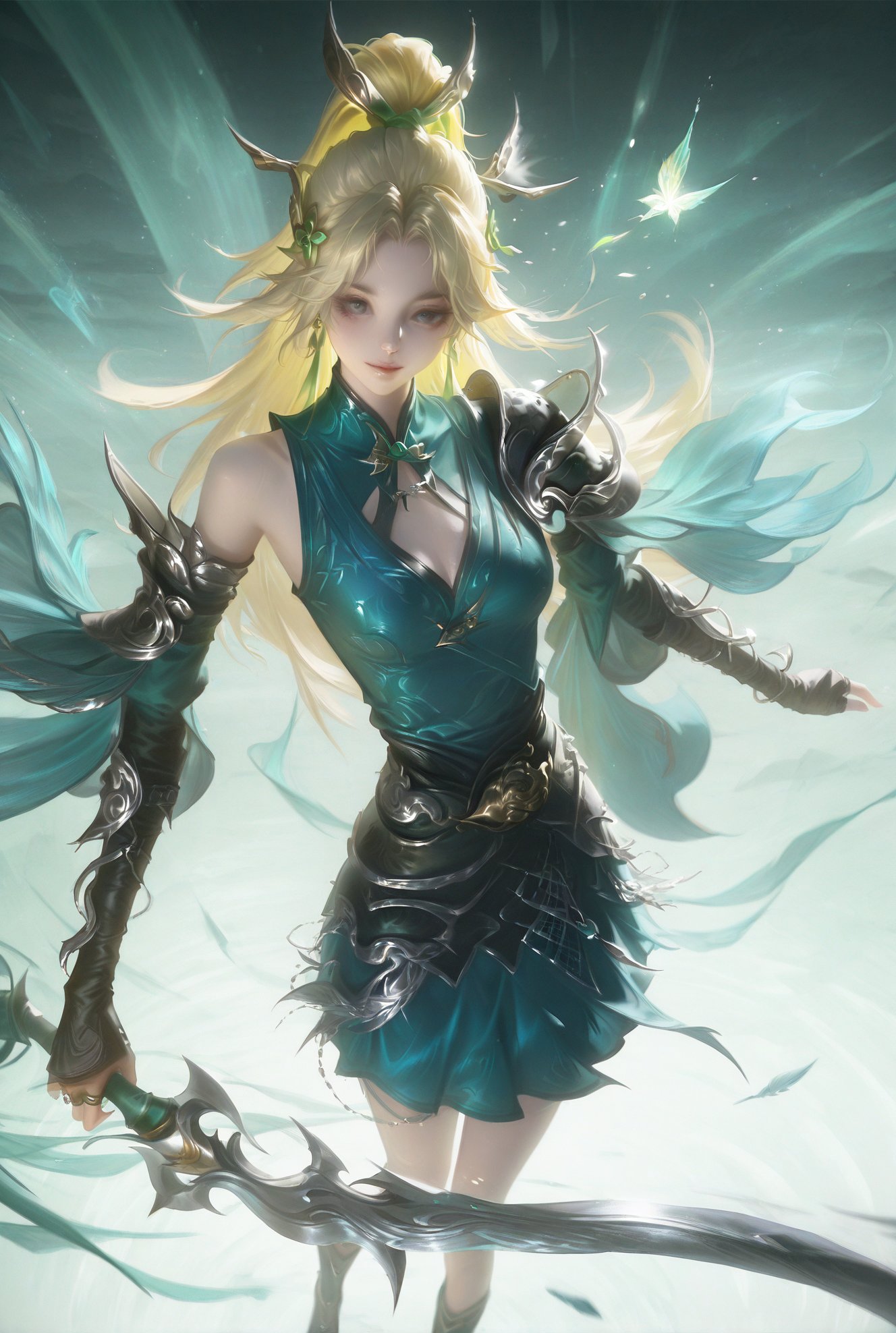 Chinese wuxia style,  realistic painting style,  rough brushstrokes by 枫林 on Tensor.Art