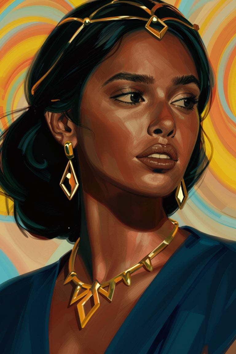 @pluvium_grandis,  semi-realistic digital painting,  smooth realistic skin shading with soft subsurface scattering by Azri...