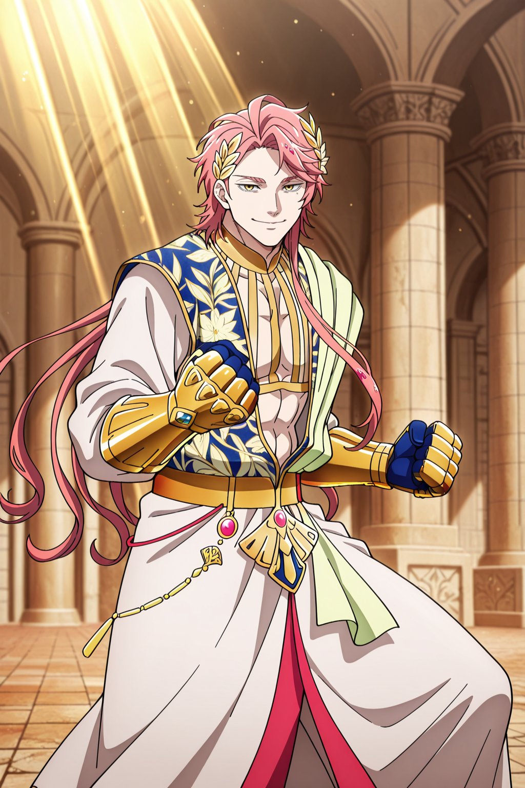 male focus,  1boy,  apollo \(shuumatsu no valkyrie\) by Lineko on Tensor.Art