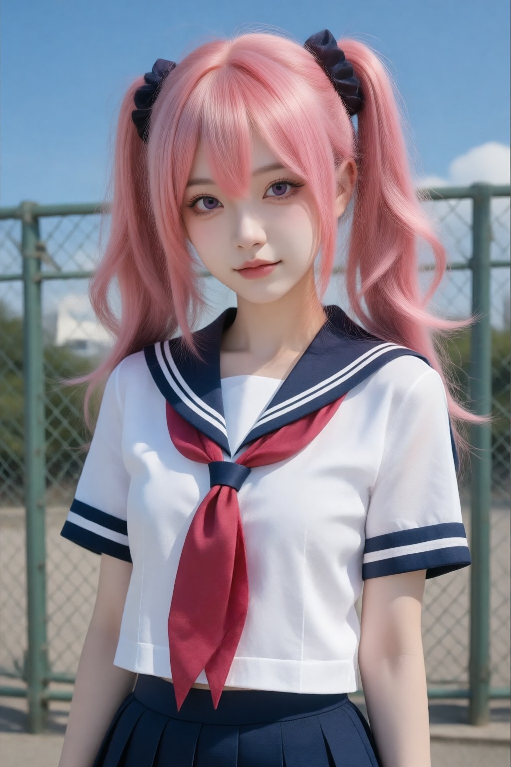 1girl,  pink hair,  solo by 天TIN on Tensor.Art