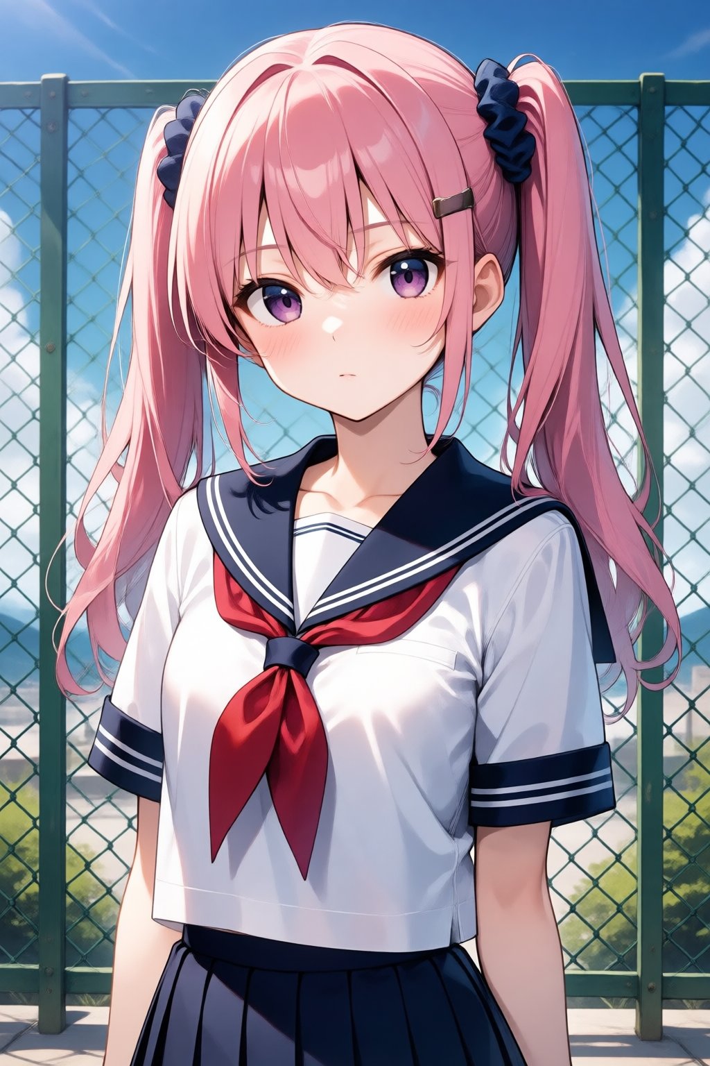 1girl,  pink hair,  solo by 天TIN on Tensor.Art
