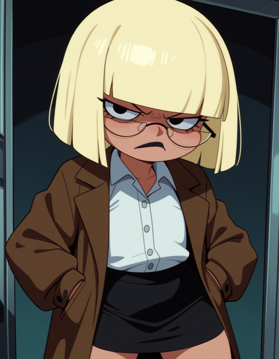 marydahl,  bangs over forehead,  blonde hair by elderagent on Tensor.Art