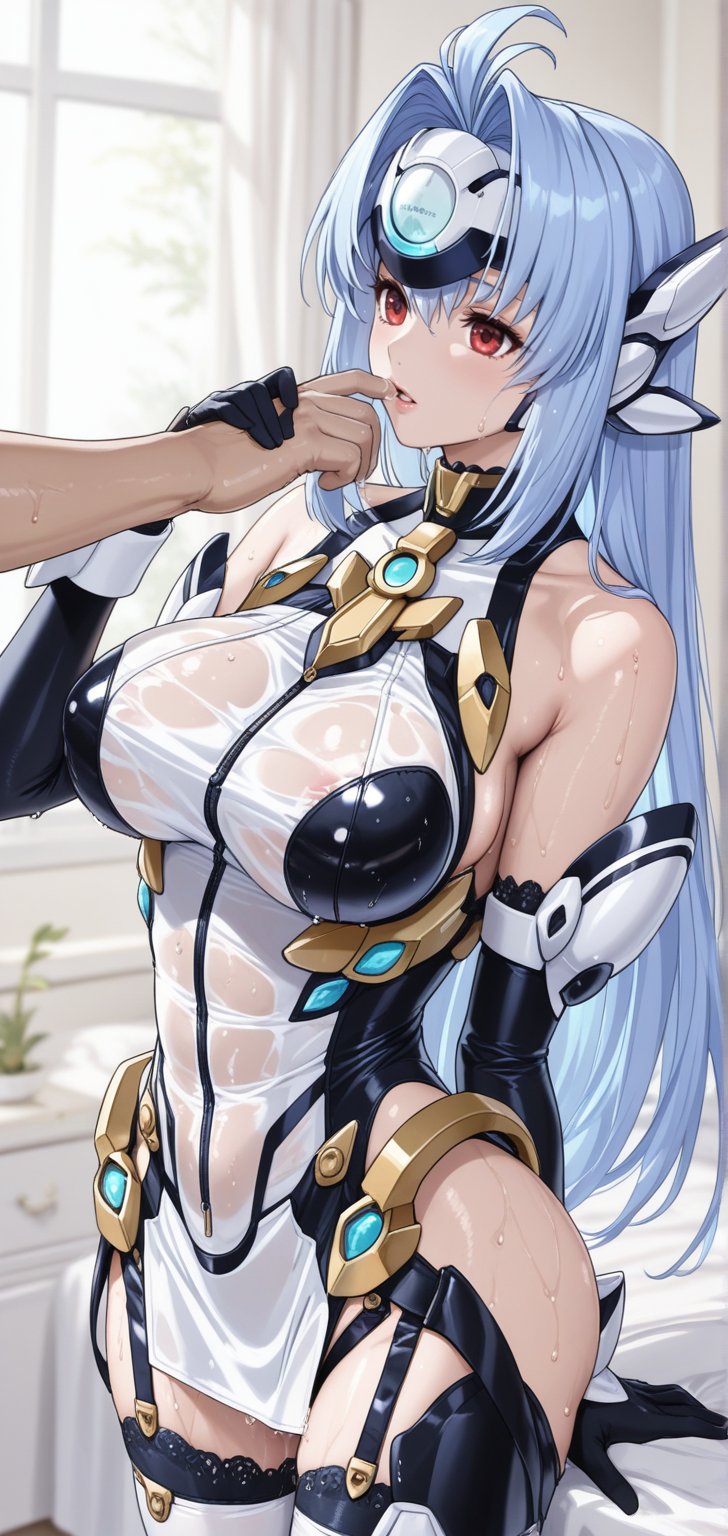 Xenosaga,  KOS-MOS FIX,  huge boobs by Hiro on Tensor.Art