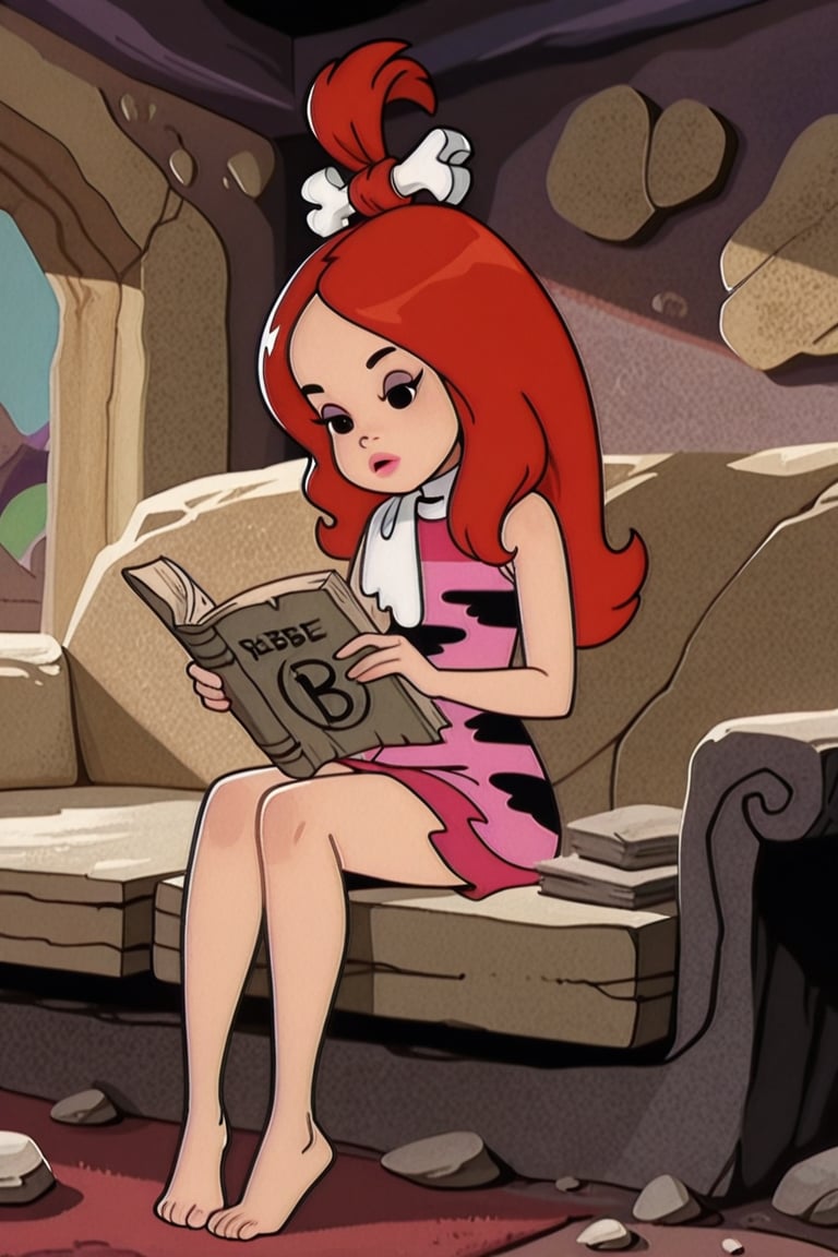 The Flinstones,  Adult Pebbles Flintsone,  1girl by Oliver DR on Tensor.Art