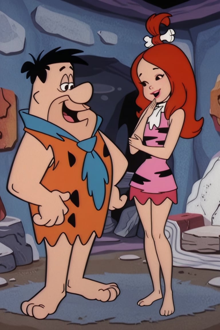 The Flinstones,  Adult Pebbles Flintsone,  1girl by Oliver DR on Tensor.Art