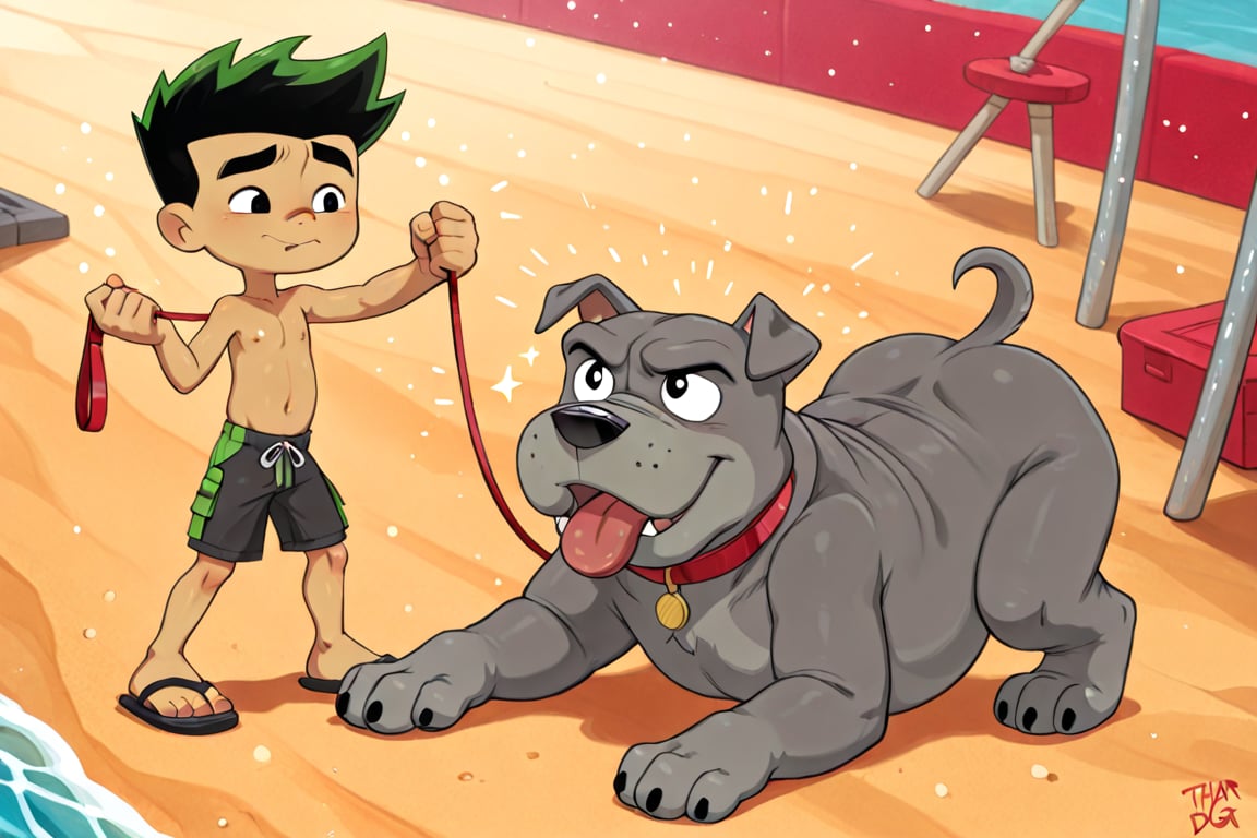 duo,  boy and dog,  1boy by Wizardludas on Tensor.Art