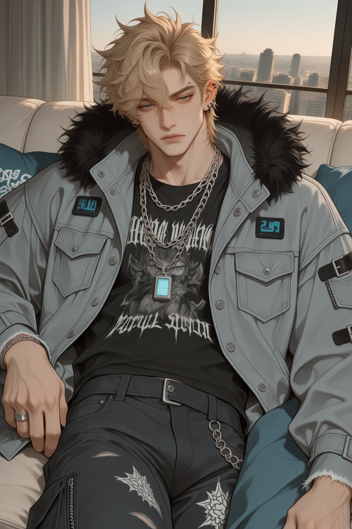 1male,  solo,  masterpiece by 小纸条 on Tensor.Art