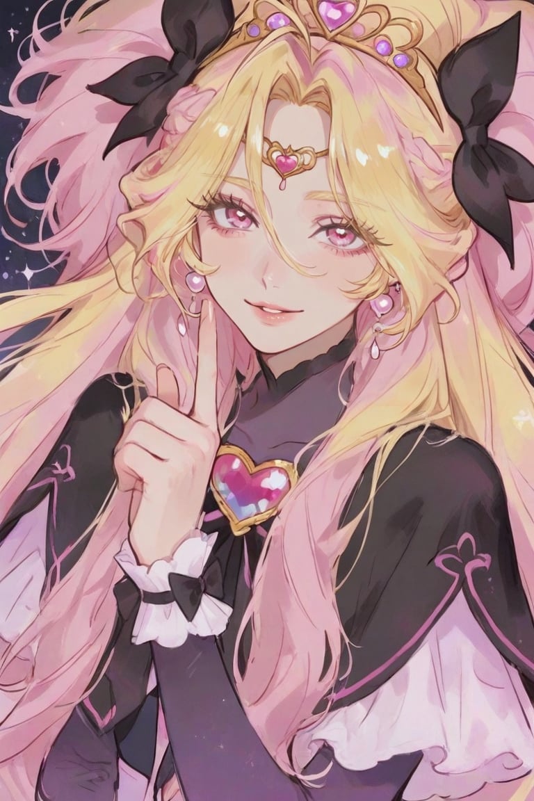 1girl,  offical style,  Cure Arcana Shadow by Cheesymud on Tensor.Art