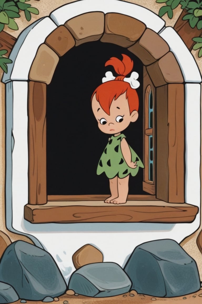 The Flinstones,  Pebbles Flintstone,  1girl by Oliver DR on Tensor.Art