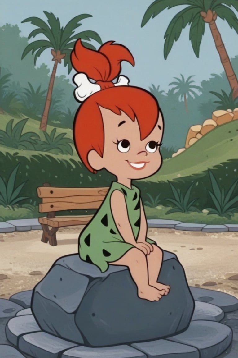 The Flinstones,  Pebbles Flintstone,  1girl by Oliver DR on Tensor.Art