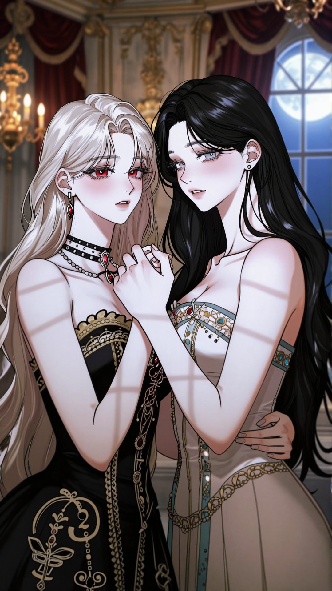 ((2girls,  female focus,  couple)) by nerance on Tensor.Art