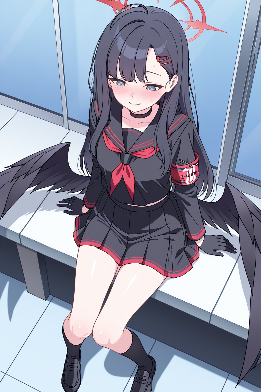ichika \(blue archive\),  grey eyes,  halo by user_864208480699948080 on Tensor.Art