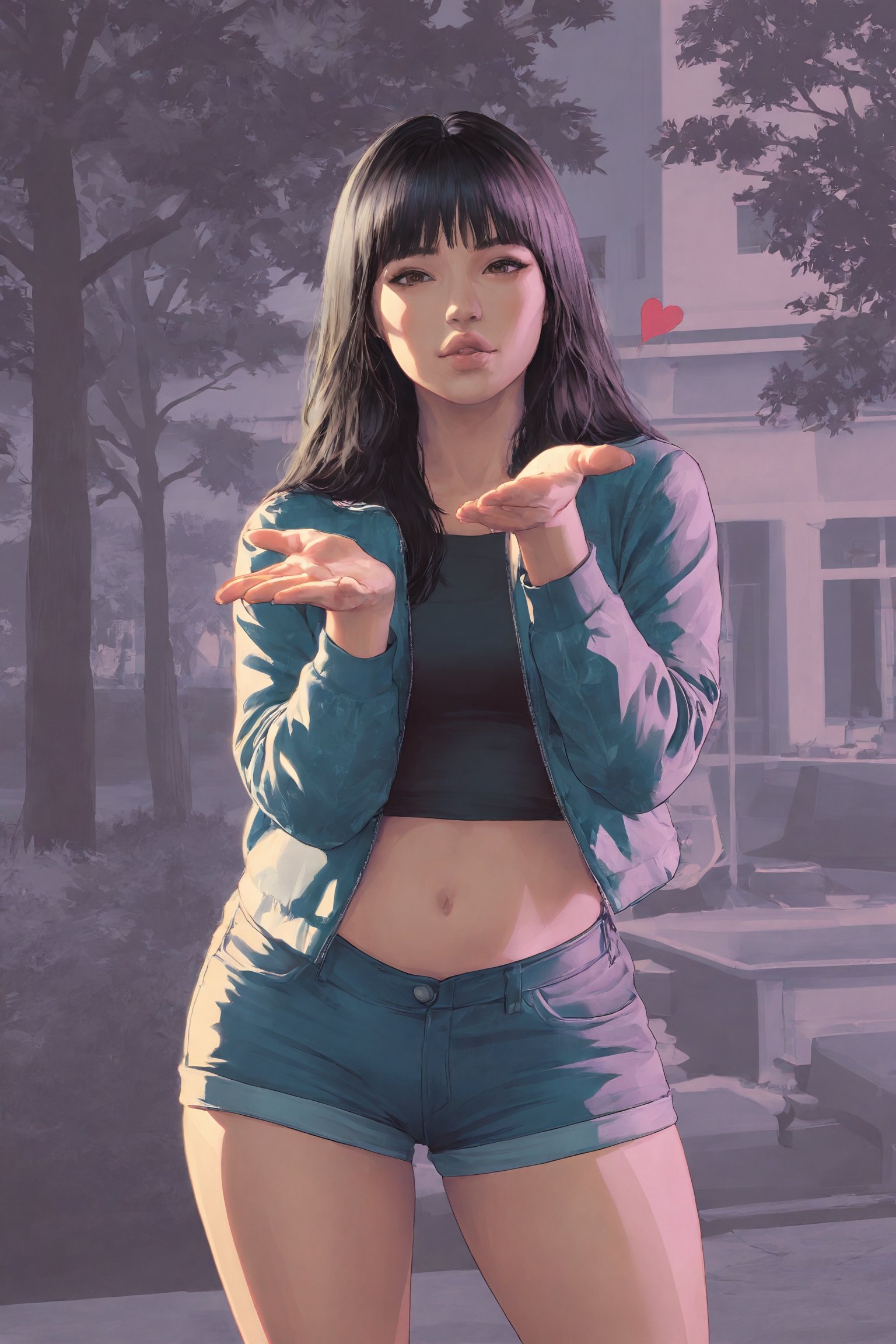 gtaVI-style,  1girl,  asian woman by SoulClone on Tensor.Art