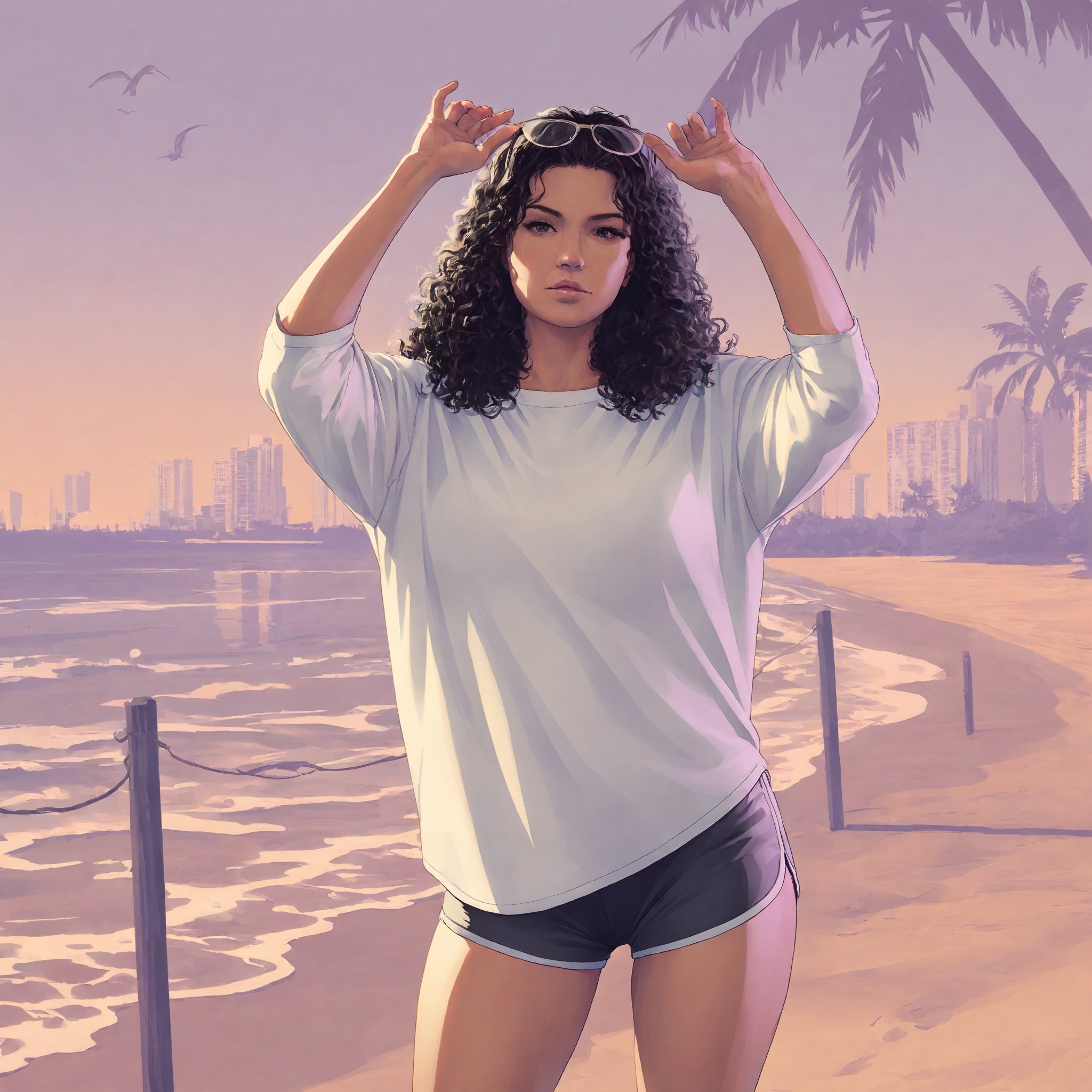 gtaVI-style,  1girl,  woman by SoulClone on Tensor.Art