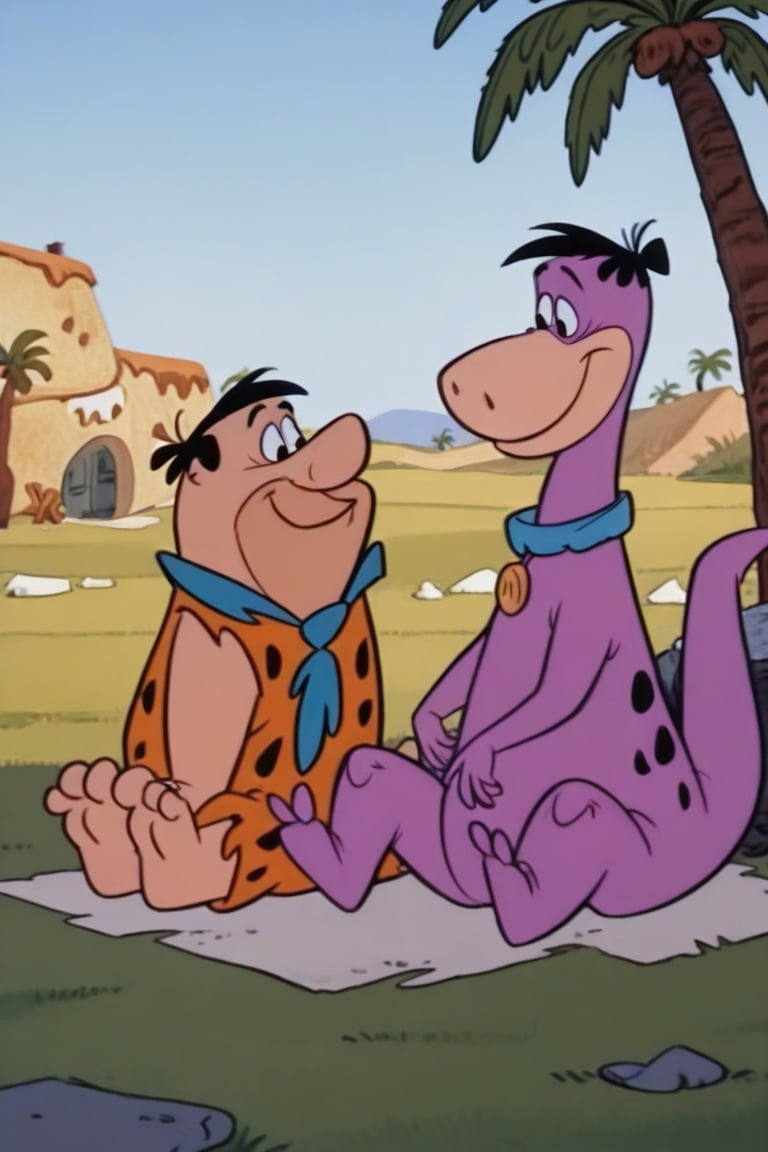 The Flinstones,  Dino,  Fred Flintstone by Oliver DR on Tensor.Art