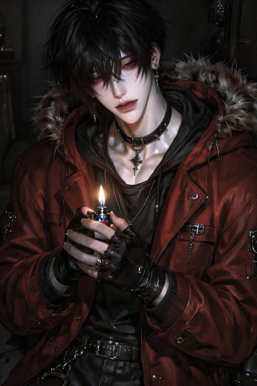 1boy,  solo,  ultra detailed by NxyF!ng on Tensor.Art