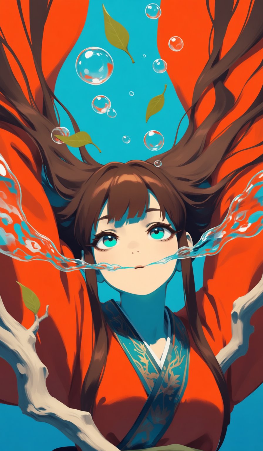 1girl,  solo,  looking up at viewer by Light01 on Tensor.Art
