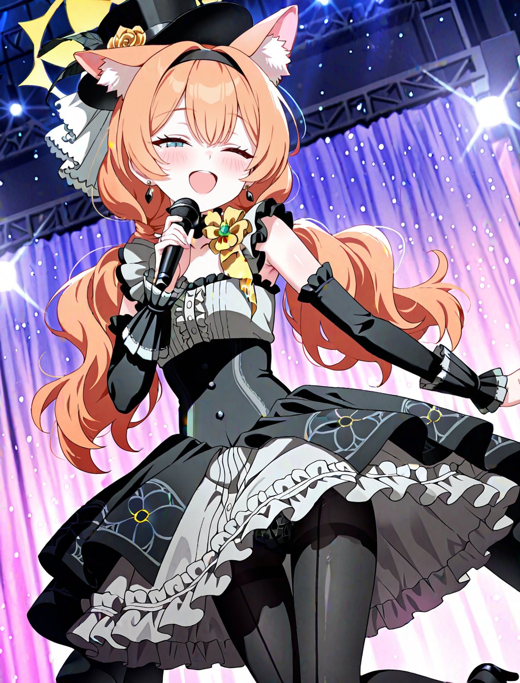 mari-idol,  mari \(blue archive\),  blue eyes by user_864208480699948080 on Tensor.Art
