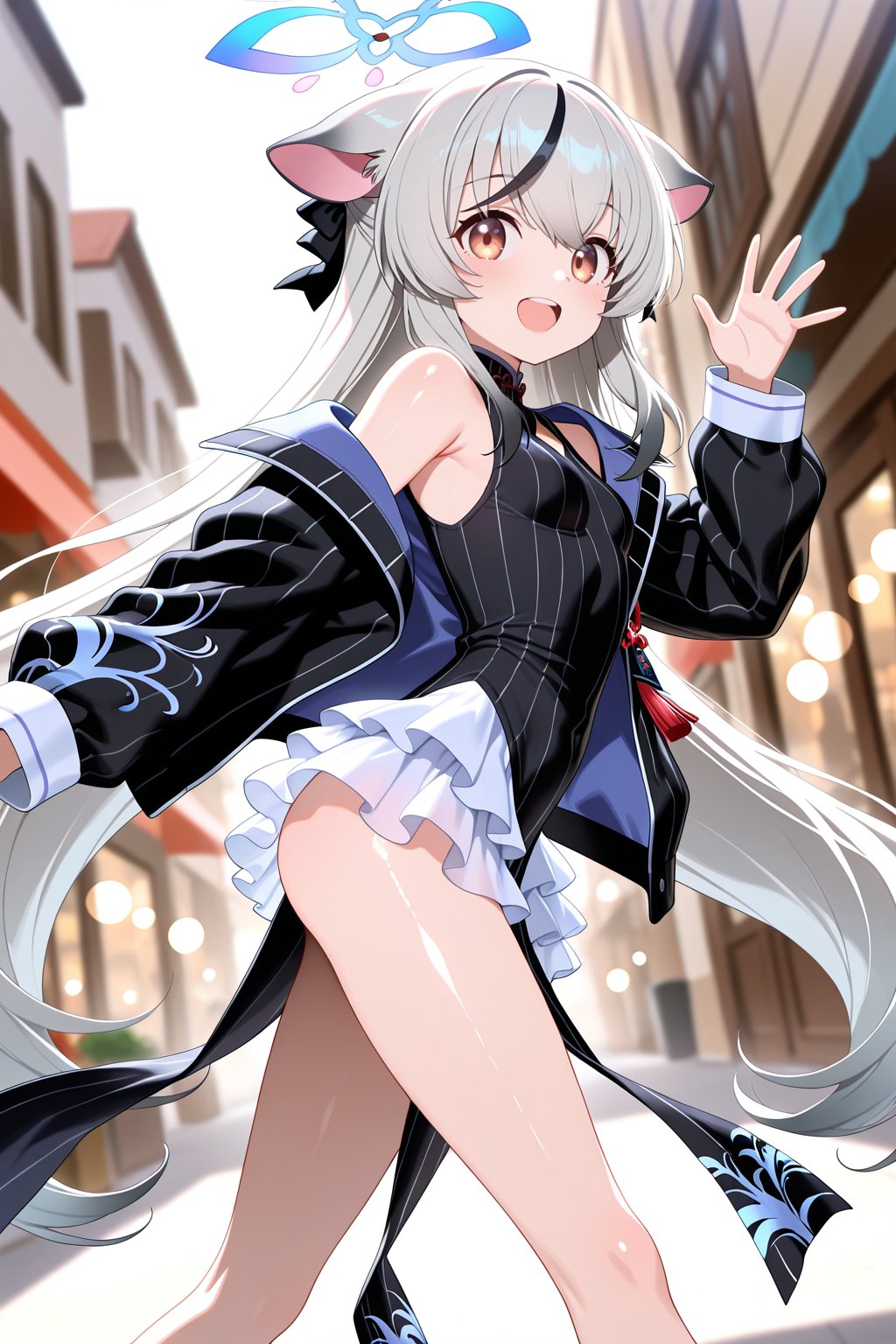 shk,  animal ears,  grey hair by user_864208480699948080 on Tensor.Art