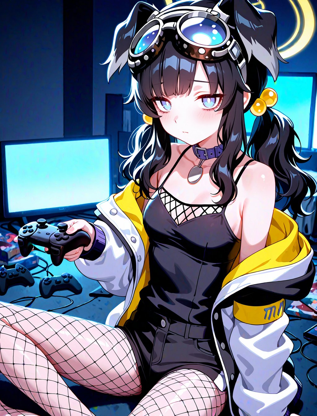 nzh,  under-eye bags,  long hair by user_864208480699948080 on Tensor.Art