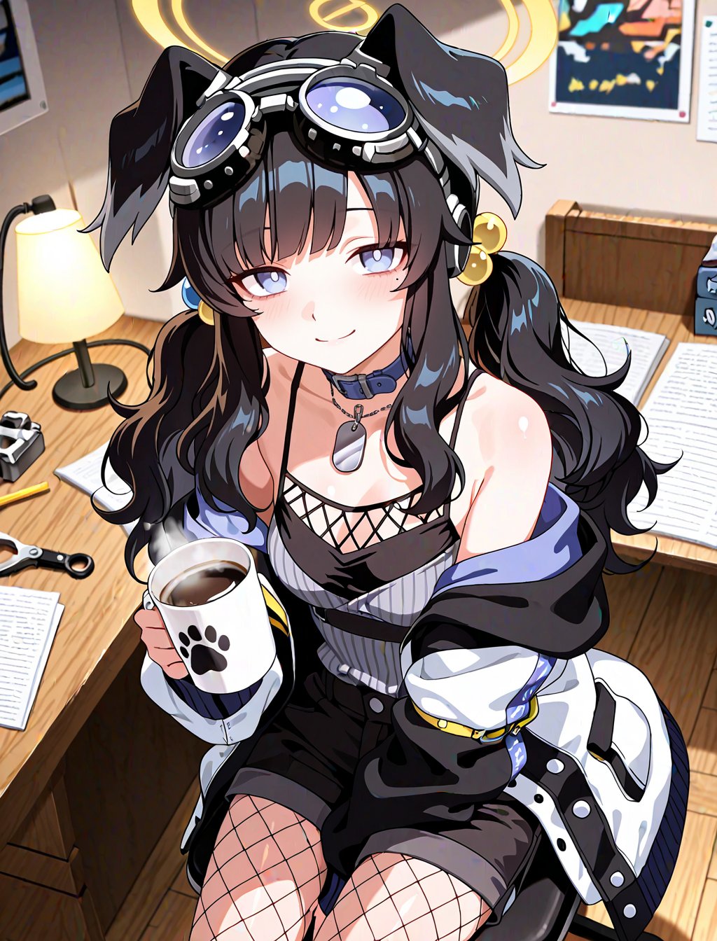 nzh,  under-eye bags,  long hair by user_864208480699948080 on Tensor.Art