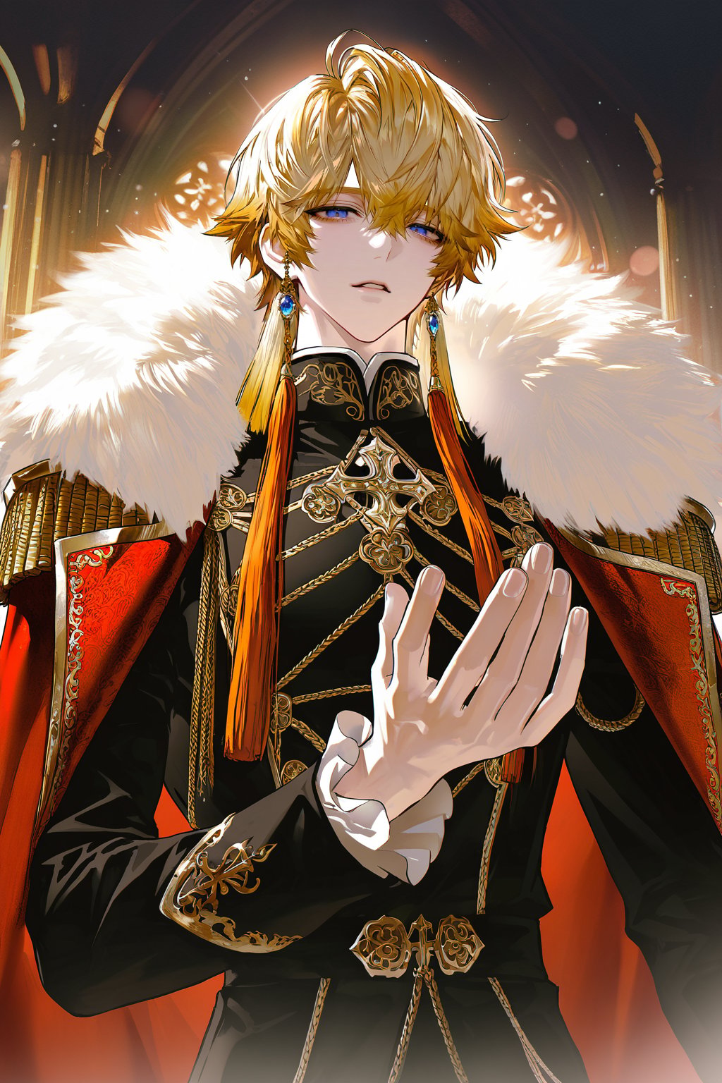 1boy,  solo,  handsome young prince by NxyF!ng on Tensor.Art