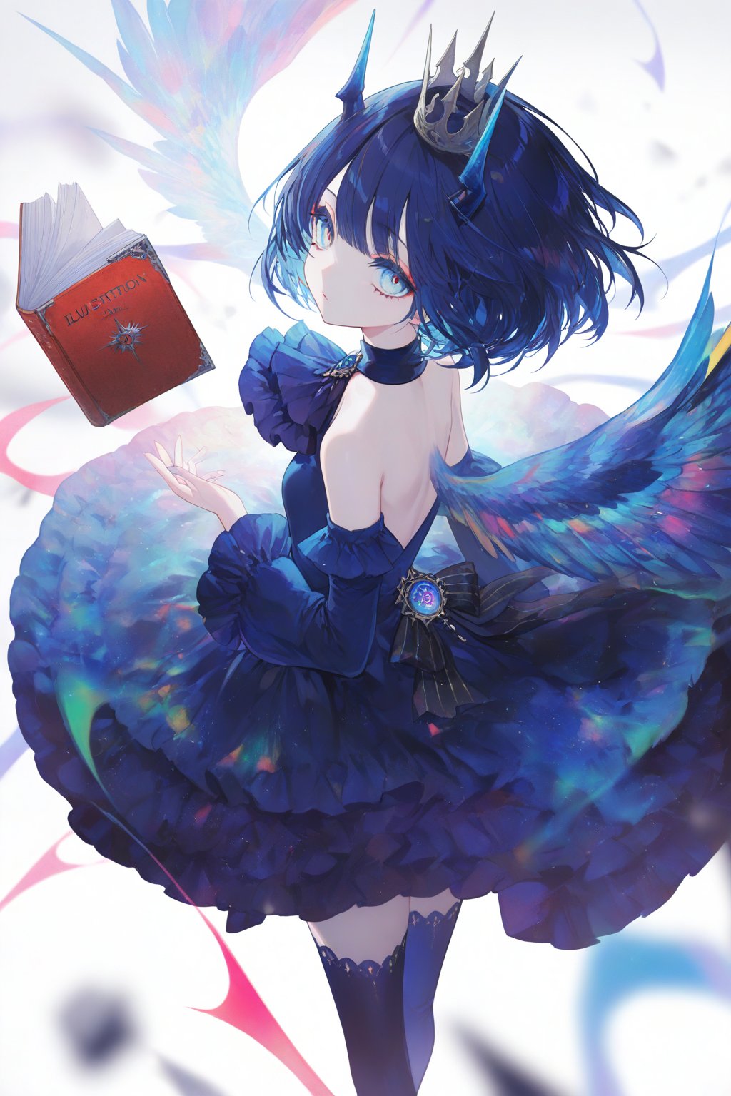 1girl,  solo,  looking at viewer by 月老板 on Tensor.Art