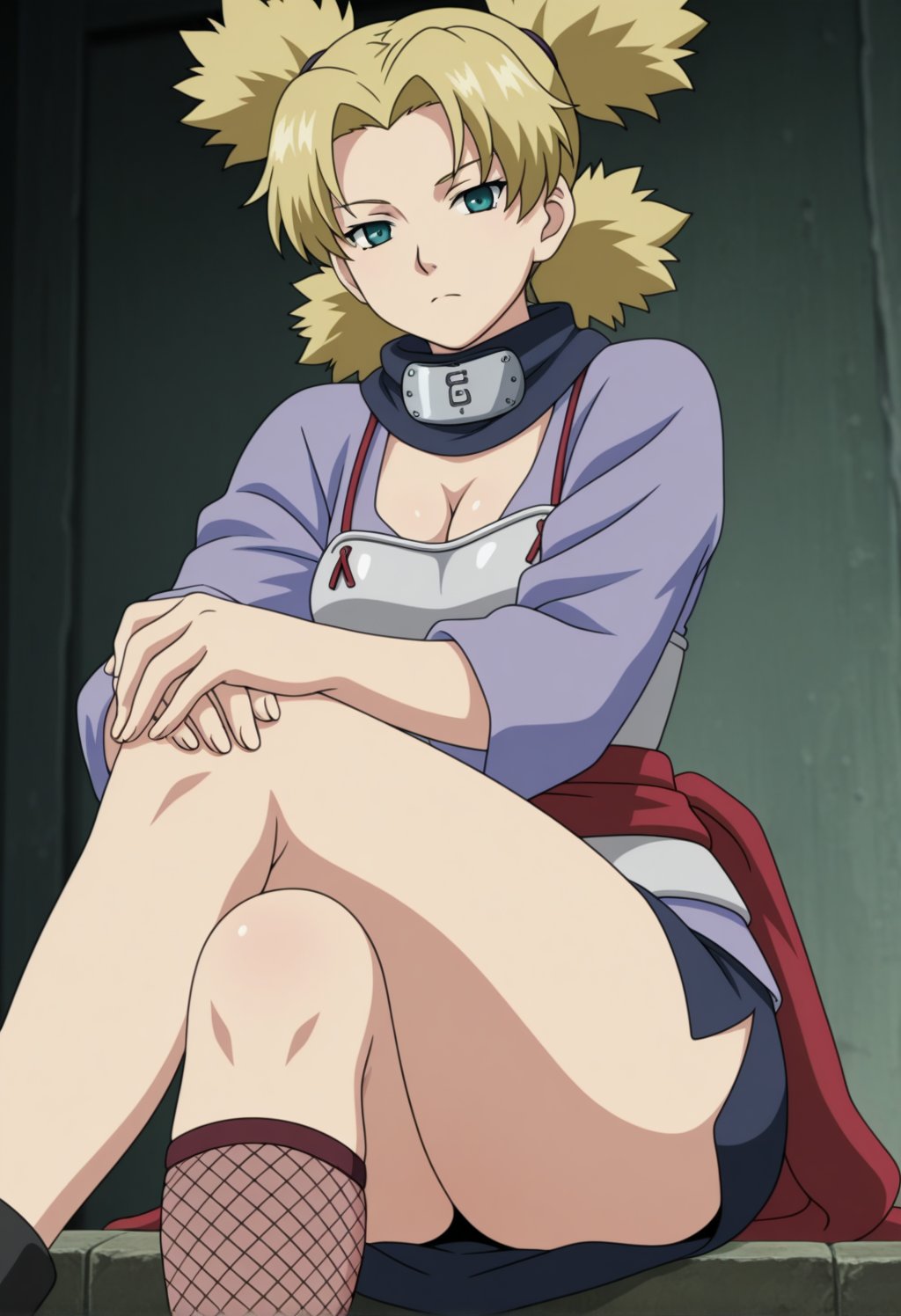 temarig2,  blonde hair,  quad tails by cs12345 on Tensor.Art