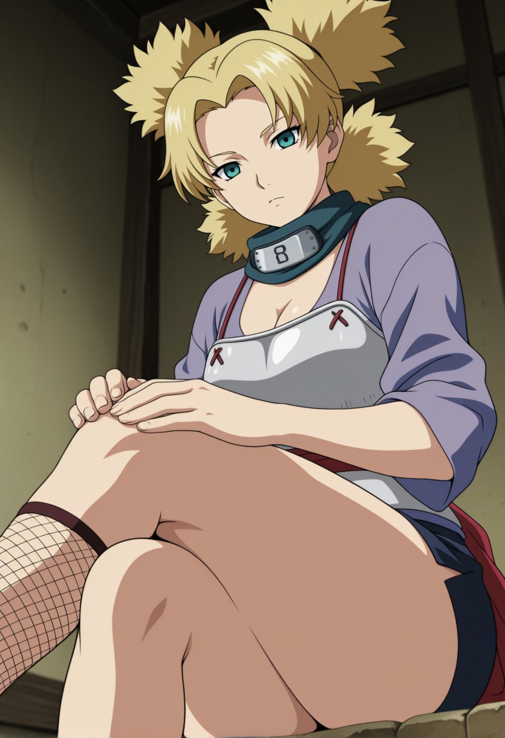 temarig2,  blonde hair,  quad tails by cs12345 on Tensor.Art