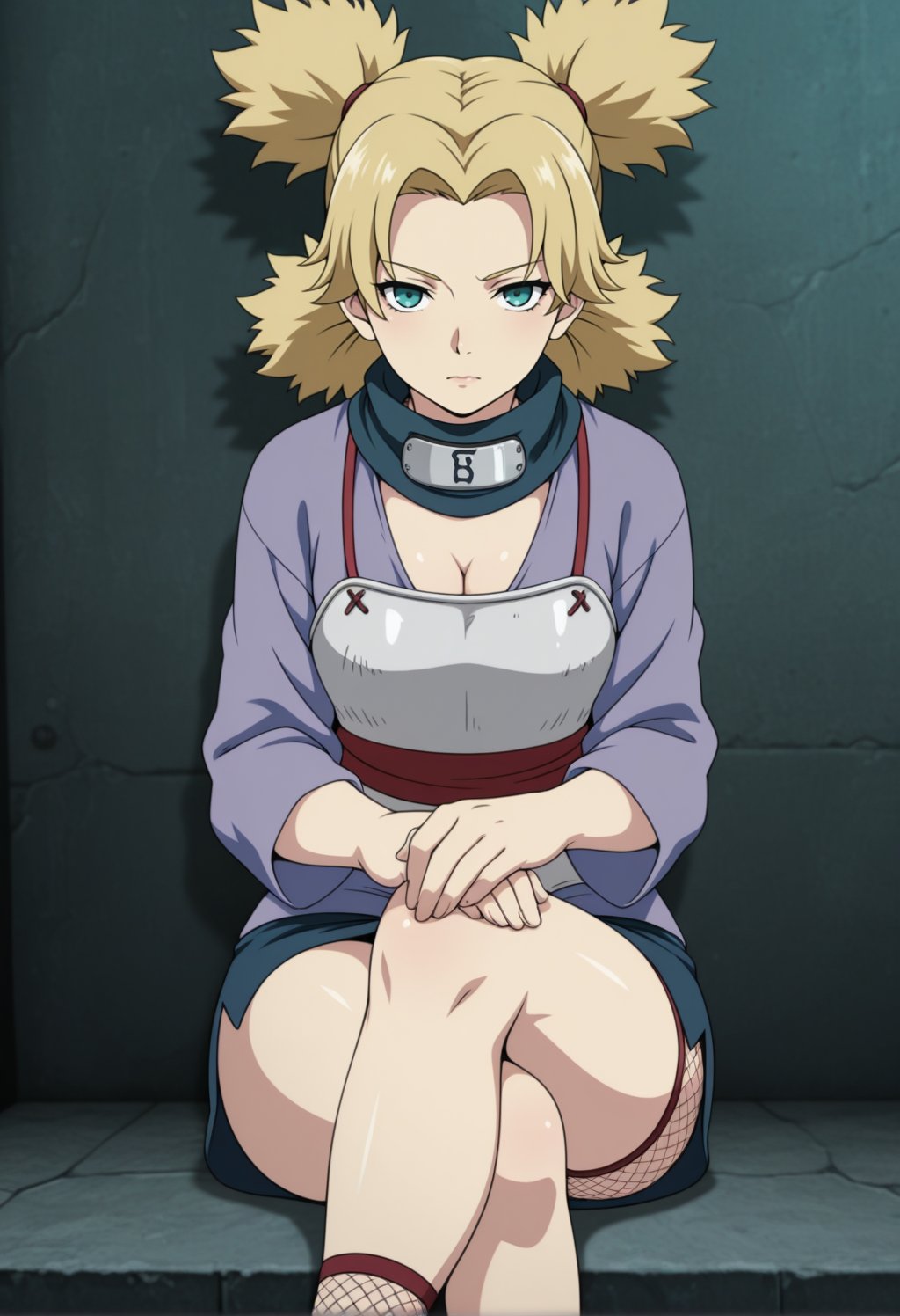 temarig2,  blonde hair,  quad tails by cs12345 on Tensor.Art