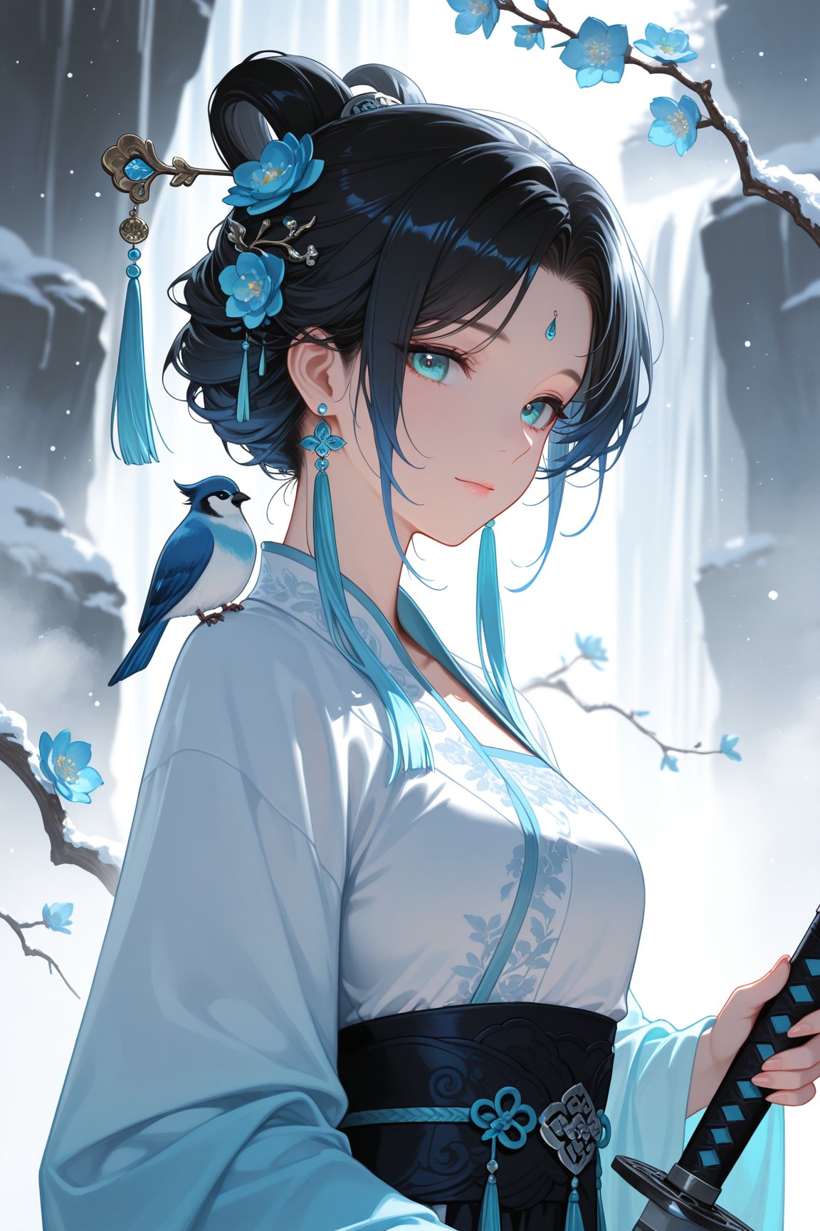 1woman,  solo,  ancient chinese clothes by Keith on Tensor.Art
