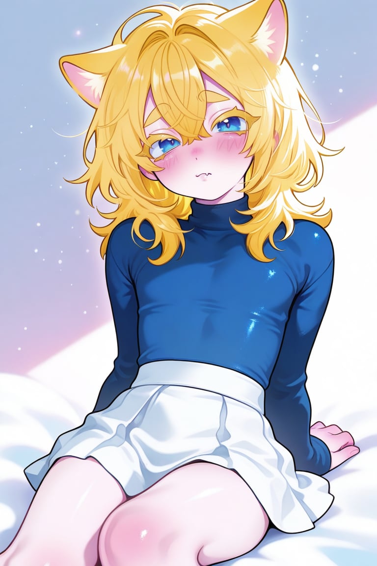 (soft colors,  colored outlines),  little blush by SillyFemboy on Tensor.Art