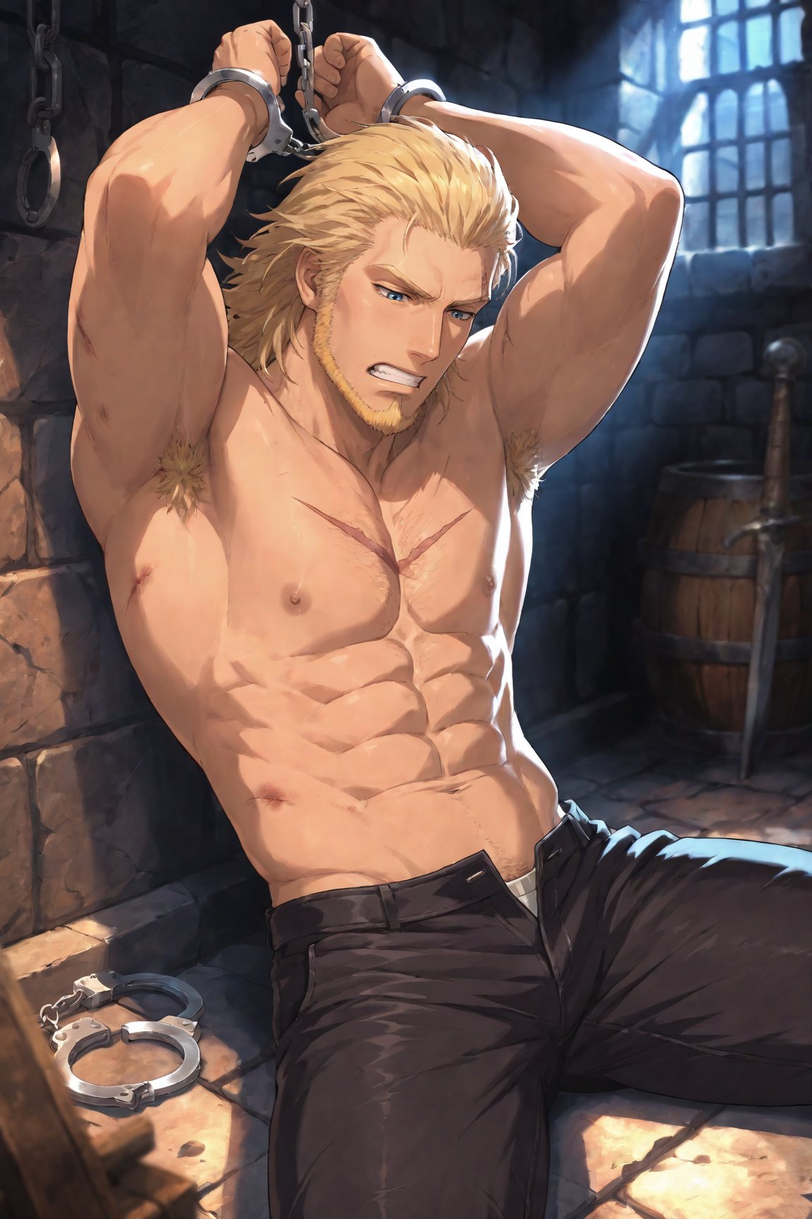 1boy,  Bash_FF,  blonde hair by Dowizar on Tensor.Art